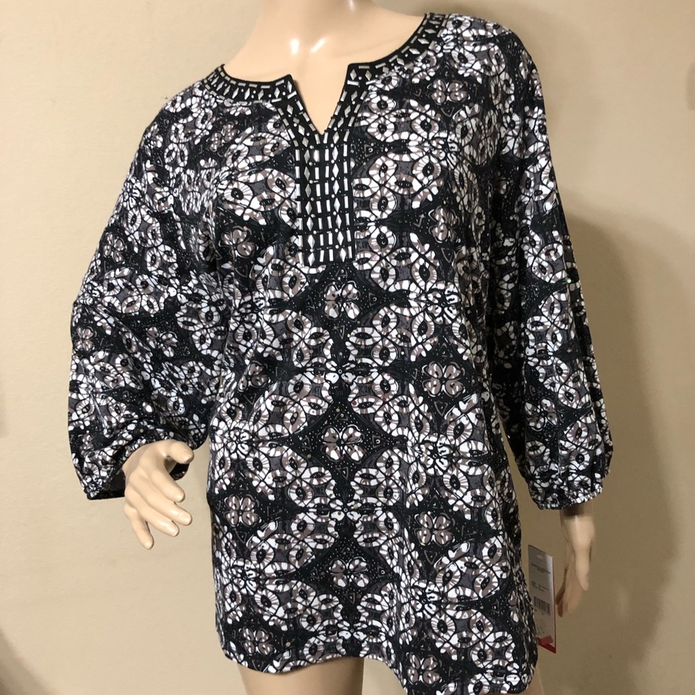 Women’s Rebecca Malone Blouse, Size 1X, NWT